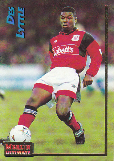 Des Lyttle Nottingham Forest 1995/96 Merlin Ultimate #163